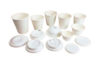 bagasse coffee cup and lid
